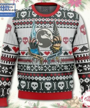 Mortal Kombat Finish Him Ugly Christmas Sweater