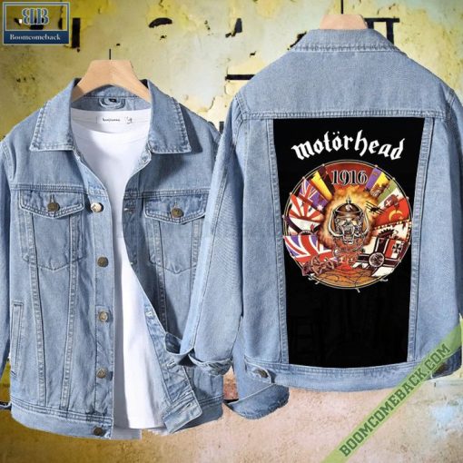 Motorhead 1916 Album Cover Denim Jacket