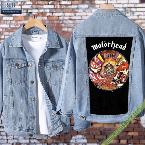 Motorhead 1916 Album Cover Denim Jacket