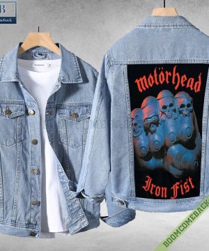 Motorhead Iron Fist Album Cover Denim Jacket