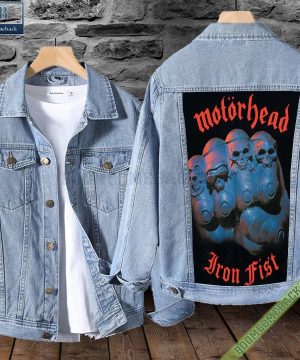 Motorhead Iron Fist Album Cover Denim Jacket