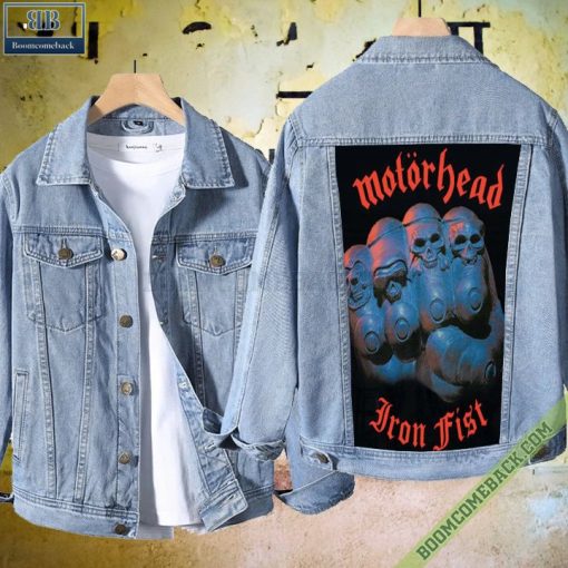 Motorhead Iron Fist Album Cover Denim Jacket