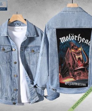 motorhead orgasmatron album cover denim jacket 4 FksYj