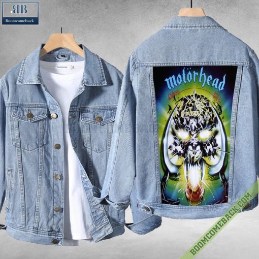 Motorhead Overkill Album Cover Denim Jacket