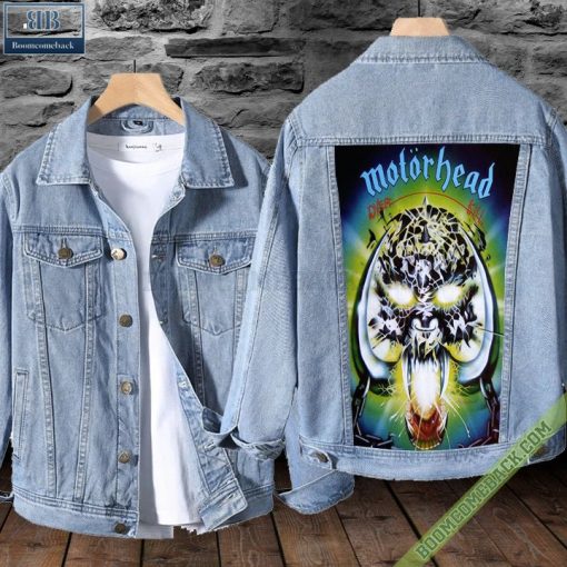 Motorhead Overkill Album Cover Denim Jacket