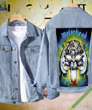 motorhead overkill album cover denim jacket 3 XHIHP