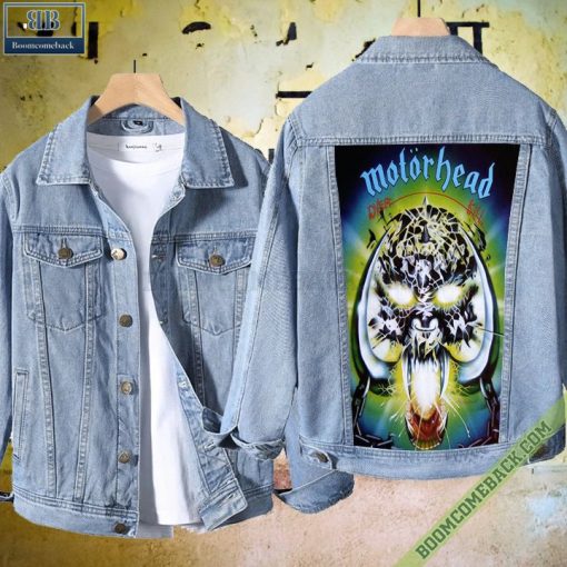 Motorhead Overkill Album Cover Denim Jacket