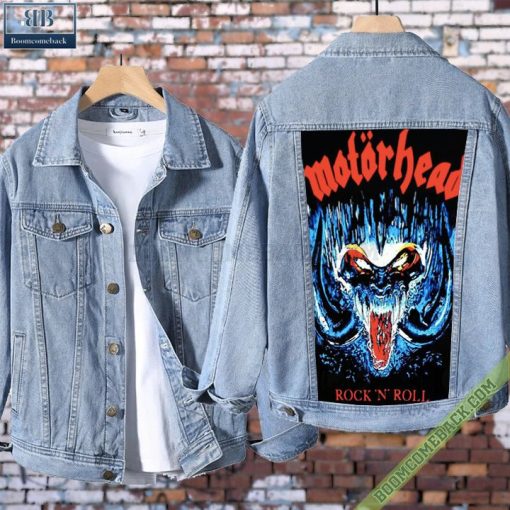 Motorhead Rock ‘n’ Roll Album Cover Denim Jacket