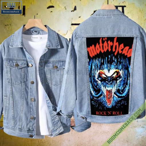 Motorhead Rock ‘n’ Roll Album Cover Denim Jacket