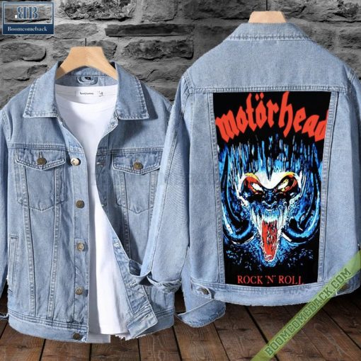 Motorhead Rock ‘n’ Roll Album Cover Denim Jacket