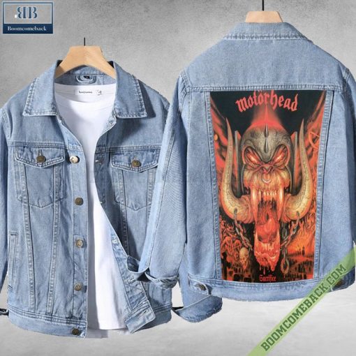 Motorhead Sacrifice Album Cover Denim Jacket