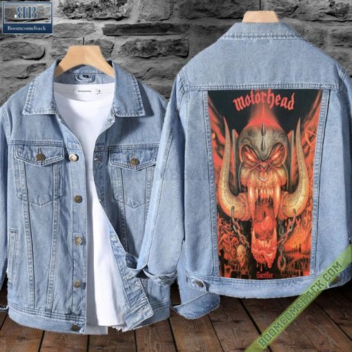 Motorhead Sacrifice Album Cover Denim Jacket