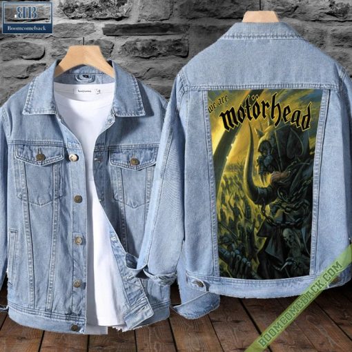 Motorhead We Are Motorhead Album Cover Denim Jacket