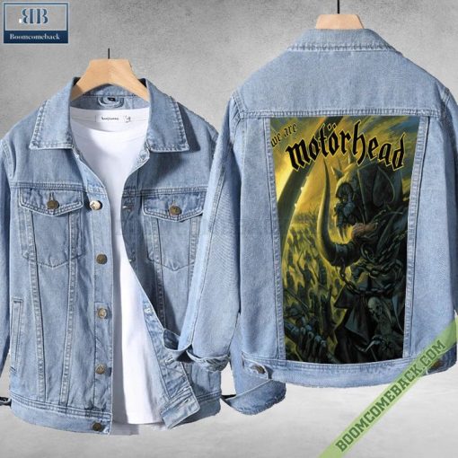 Motorhead We Are Motorhead Album Cover Denim Jacket