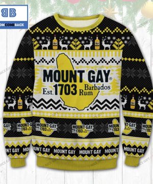 Mount Gay Rum Beer Christmas Ugly Sweater