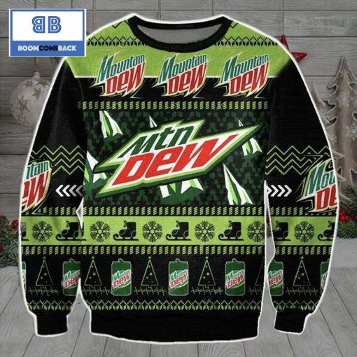 Mountain Dew Ugly Christmas Sweater