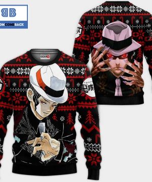 Muzan Kibutsuji Kimetsu No Yaiba Anime Ugly Christmas Sweater