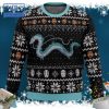 My Neighbor Totoro Dragon Brown Ugly Christmas Sweater