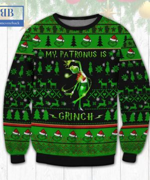 My Patronus Is Grinch Ugly Christmas Sweater