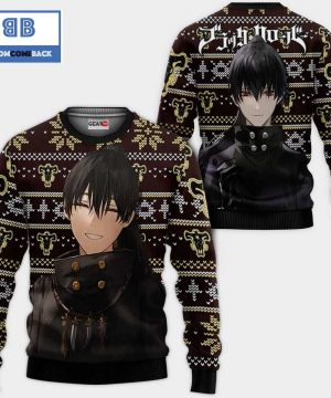 nacht faust black clover anime christmas 3d sweater 2 5jS8f