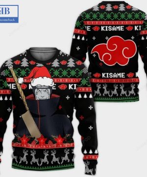 naruto akatsuki kisame ugly christmas sweater 3 kX9zK