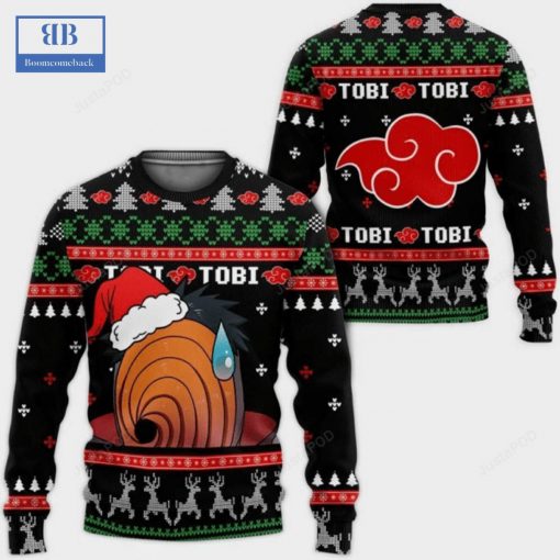 Naruto Akatsuki Tobi Ugly Christmas Sweater