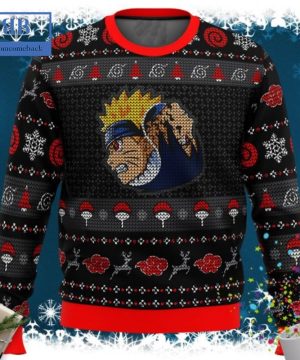 Naruto Sasuke Yin Yang Ugly Christmas Sweater