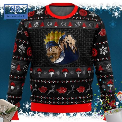 Naruto Sasuke Yin Yang Ugly Christmas Sweater