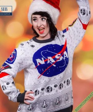 Nasa Logo Ugly Christmas Sweater