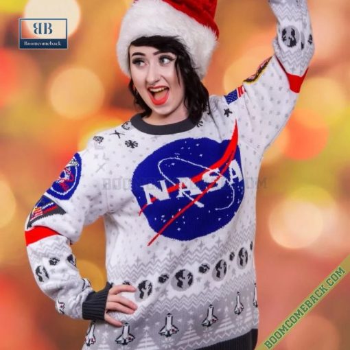 Nasa Logo Ugly Christmas Sweater