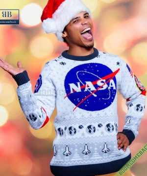 Nasa Logo Ugly Christmas Sweater