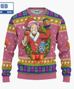 natsu dragneel fairy tails anime christmas custom knitted 3d sweater 4 0Ix8T