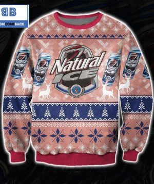 Natural Cold Beer 3D Christmas Ugly Sweatshirt