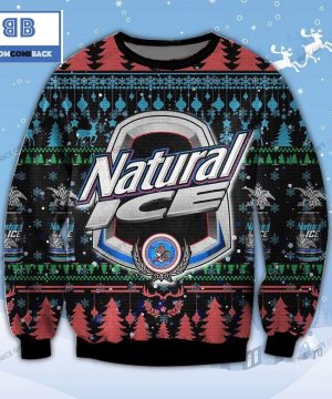 Natural Ice Beer Christmas Ugly Sweater