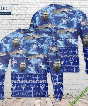 Navy USS Freedom LCS-1 Ugly Christmas Sweater