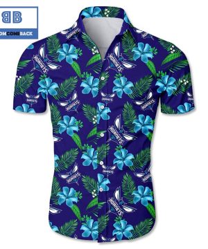 NBA Charlotte Hornets Tropical Flower Hawaiian Shirt