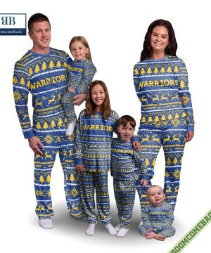 NBA Golden State Warriors Family Pajamas Set