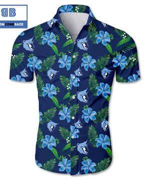 NBA Memphis Grizzlies Tropical Flower Hawaiian Shirt