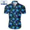 NBA Milwaukee Bucks Tropical Flower Hawaiian Shirt