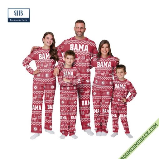 NCAA Alabama Crimson Tide Family Pajamas Set