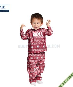 ncaa alabama crimson tide family pajamas set 9 RqY3v