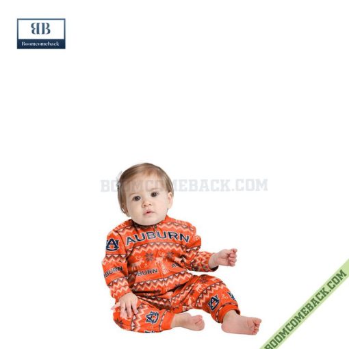 NCAA Auburn Tigers Family Pajamas Set