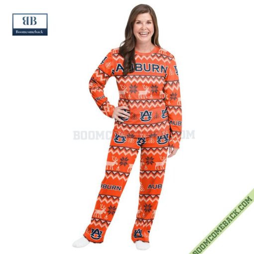 NCAA Auburn Tigers Family Pajamas Set