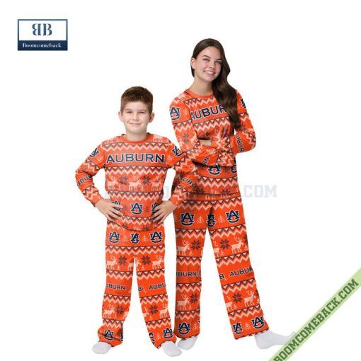 NCAA Auburn Tigers Family Pajamas Set