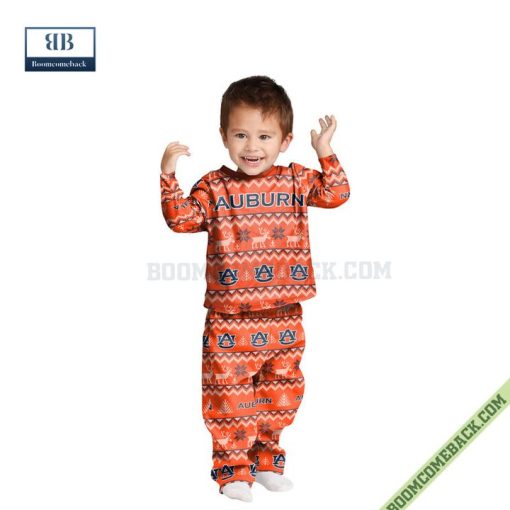 NCAA Auburn Tigers Family Pajamas Set