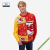 NCAA LSU Tigers Big Logo Ugly Christmas Sweater