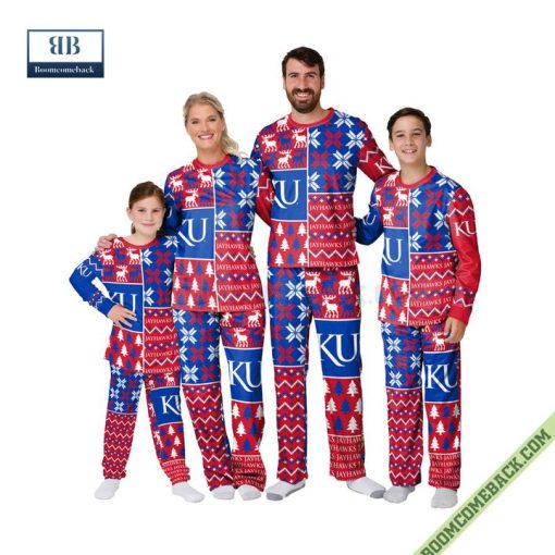 NCAA Kansas Jayhawks Family Pajamas Set