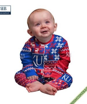 NCAA Kansas Jayhawks Family Pajamas Set