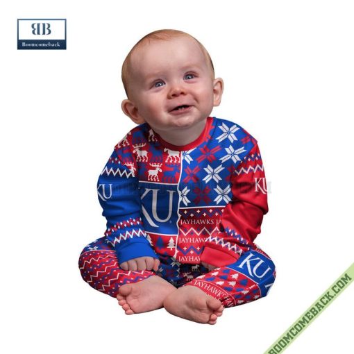 NCAA Kansas Jayhawks Family Pajamas Set