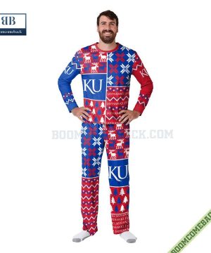 ncaa kansas jayhawks family pajamas set 3 bYtXq